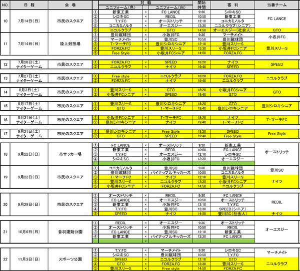 2019年度リーグ戦表-2